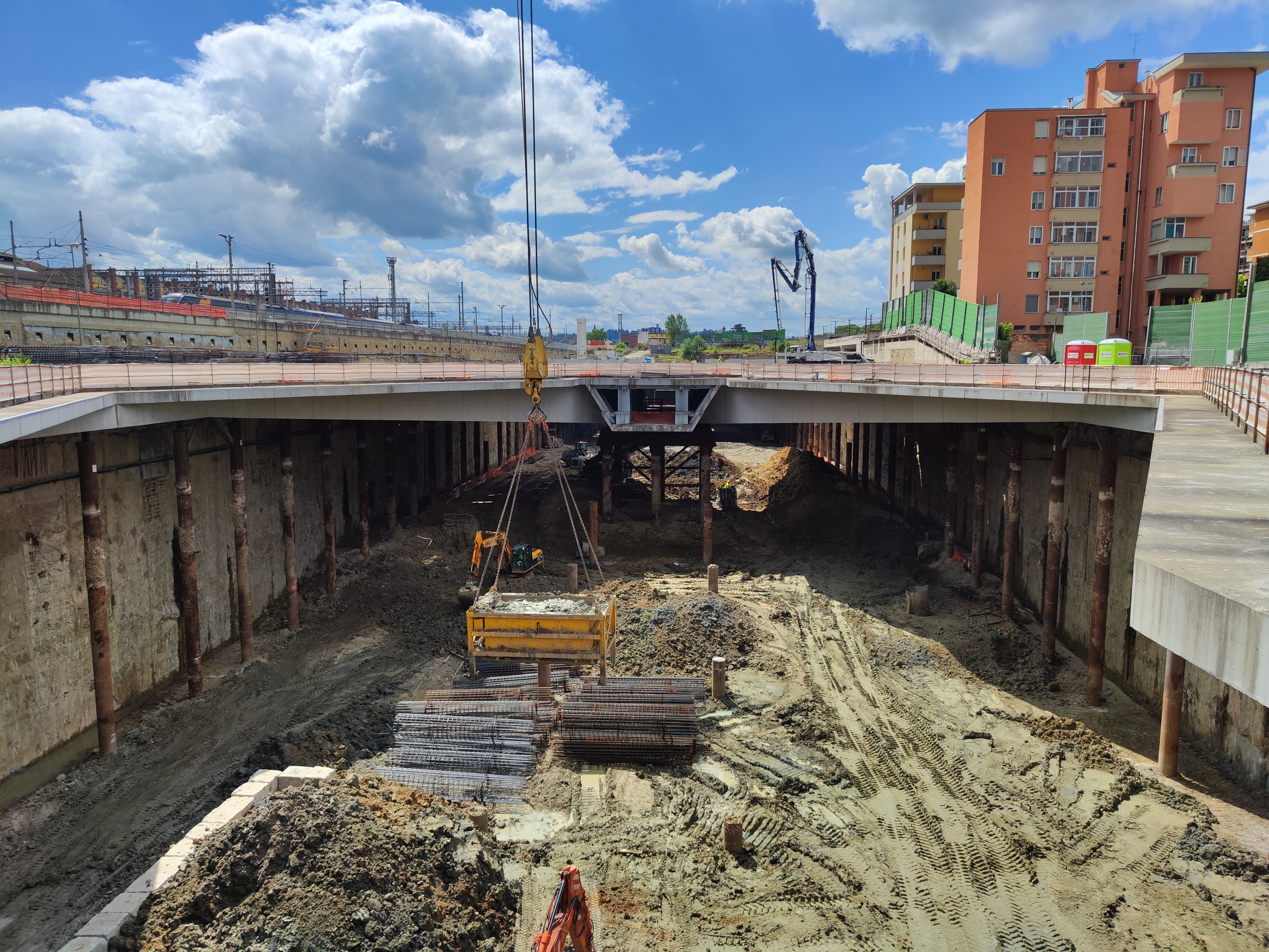 Visita della cittadinanza presso il cantiere della Stazione AV Belfiore